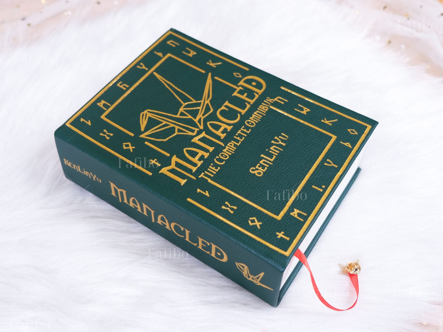 Manacled Book – Full Series 3-in-1 (Green Leather Edition, Optional Collector’s Box)