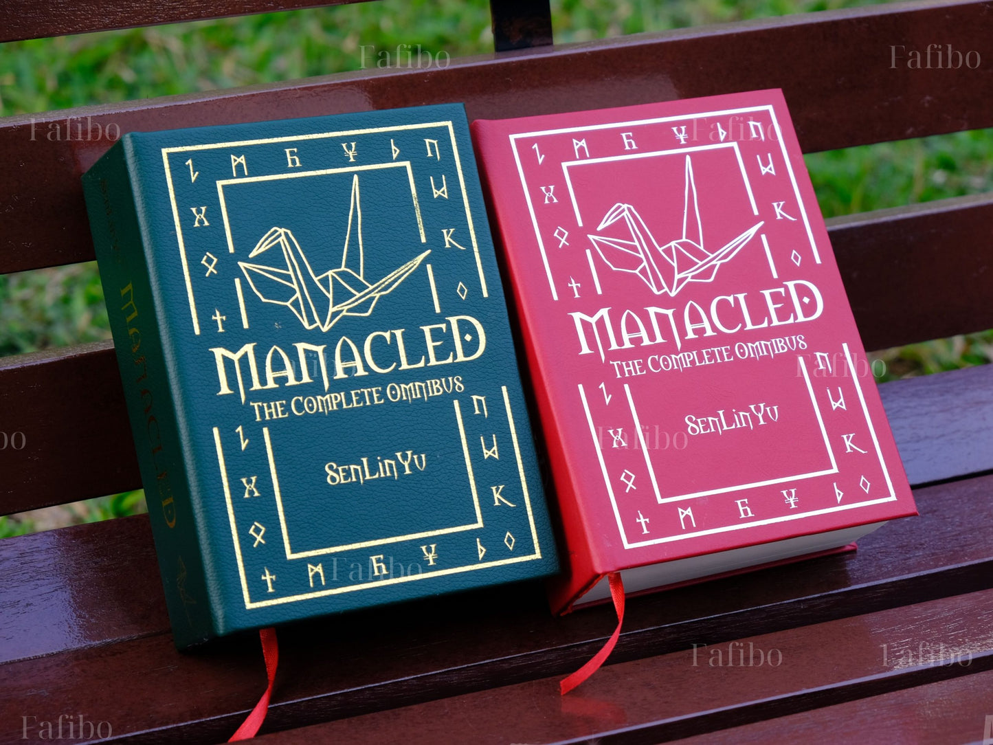 Manacled Book – Full Series 3-in-1 (Green Leather Edition, Optional Collector’s Box)