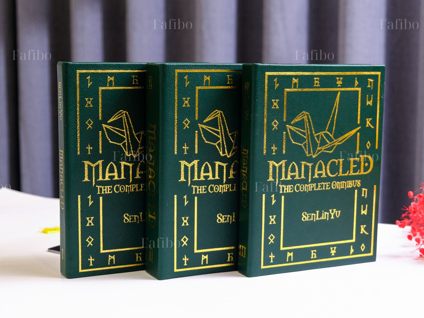 Manacled: A Dramione Fanfiction Book • Green Leather • Premium Paper • Perfect for Dramione Fans • Manacled Book