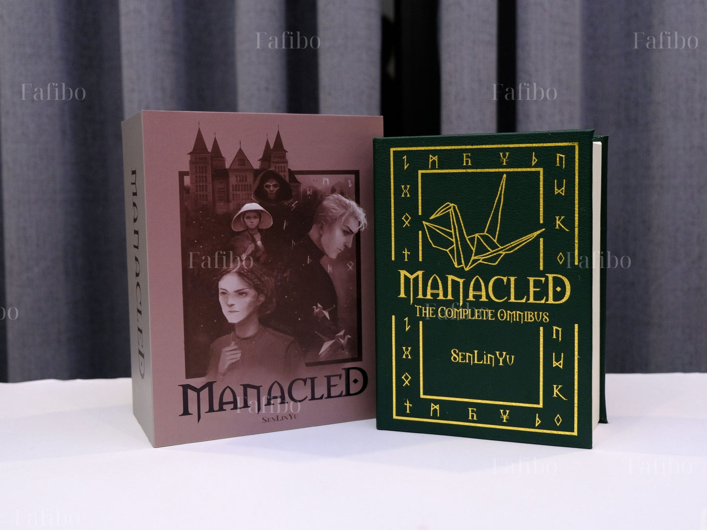 Manacled Book – Full Series 3-in-1 (Green Leather Edition, Optional Collector’s Box)