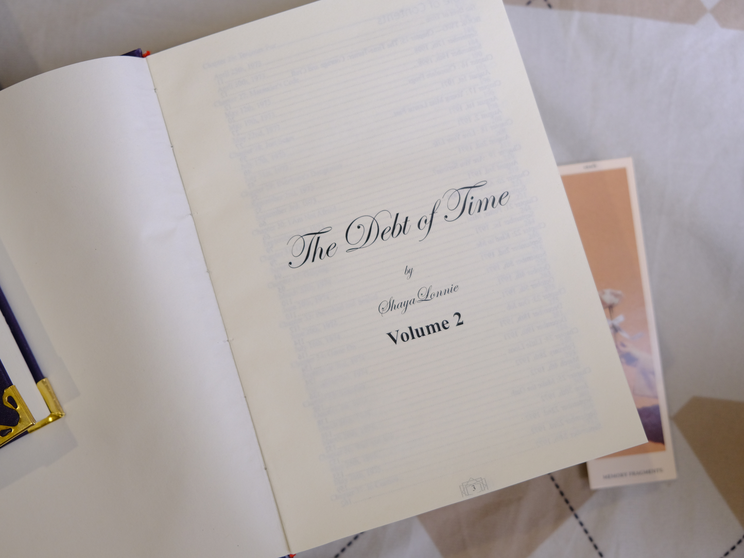 Debt of Time – Fanfiction Hardcover Edition | Full 4-Volume Set by Shaya Lonnie | Premium Binding + Collector’s Quality