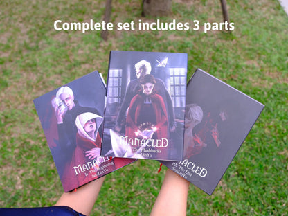 Manacled: A Dramione Fanfiction Book • Green Leather • Premium Paper • Perfect for Dramione Fans • Manacled Book