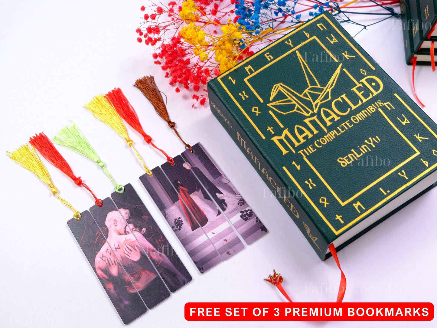 Manacled: A Dramione Fanfiction Book • Green Leather • Premium Paper • Perfect for Dramione Fans • Manacled Book