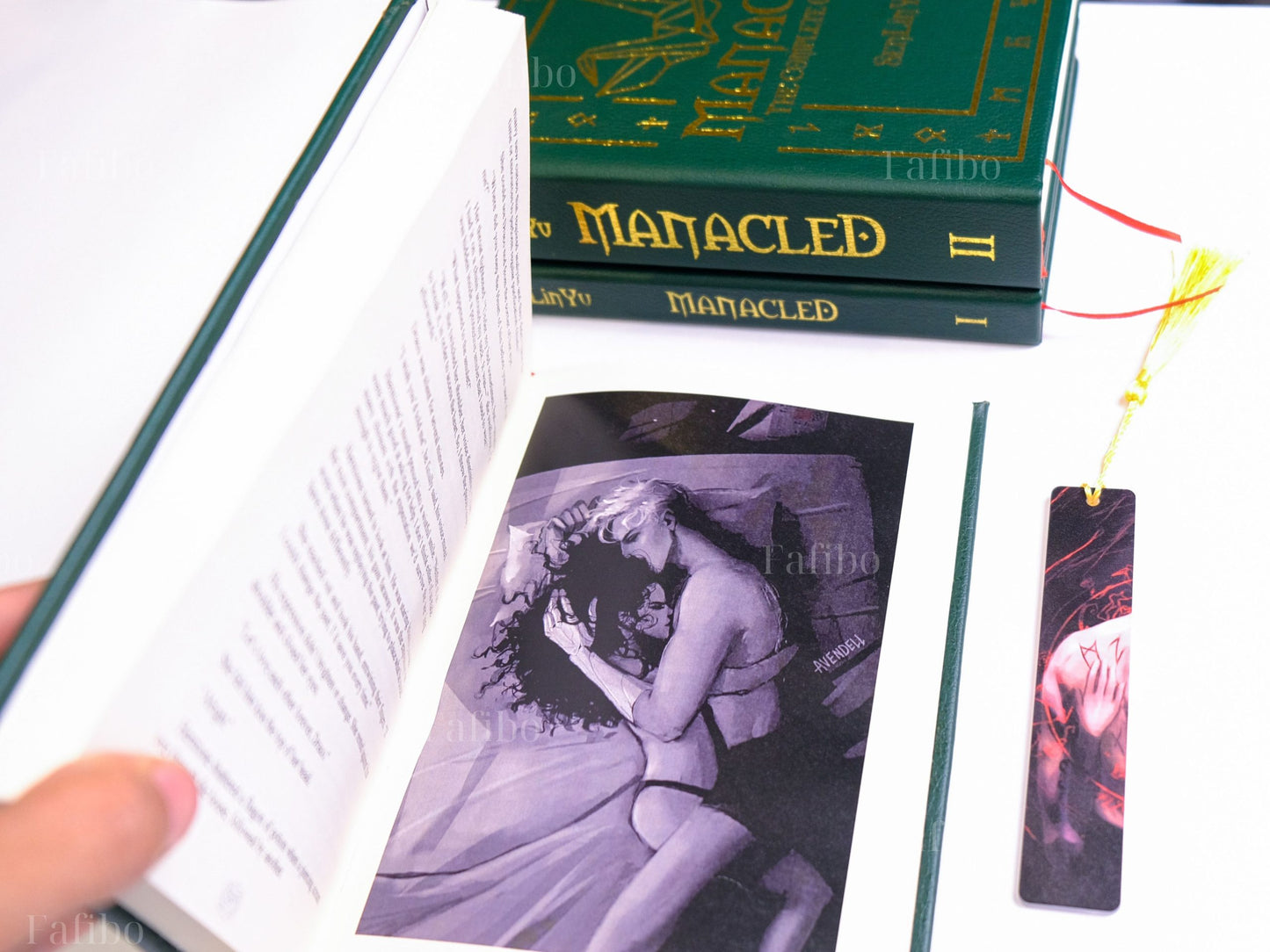 Manacled: A Dramione Fanfiction Book • Green Leather • Premium Paper • Perfect for Dramione Fans • Manacled Book