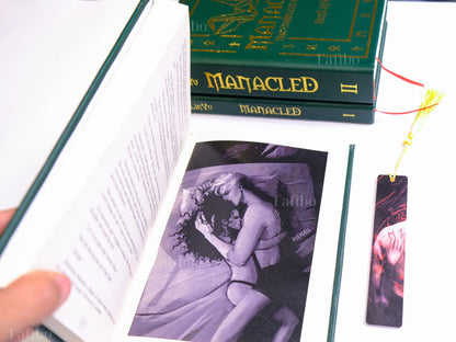 Manacled: A Dramione Fanfiction Book • Green Leather • Premium Paper • Perfect for Dramione Fans • Manacled Book