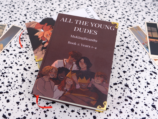 All The Young Dudes – Collector’s Hardcover Edition | Handmade Fanfic Binding | Limited Availability