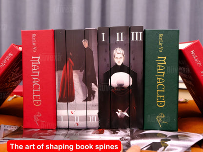 Manacled: A Dramione Fanfiction Book • Green Leather • Premium Paper • Perfect for Dramione Fans • Manacled Book