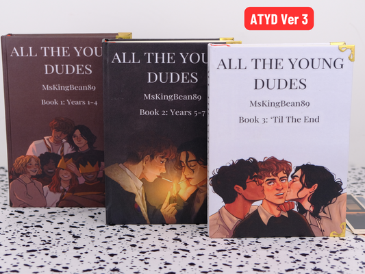 All The Young Dudes – Collector’s Hardcover Edition | Handmade Fanfic Binding | Limited Availability