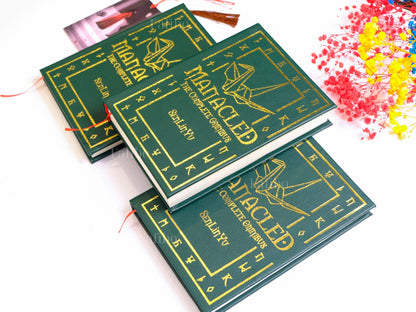 Manacled: A Dramione Fanfiction Book • Green Leather • Premium Paper • Perfect for Dramione Fans • Manacled Book