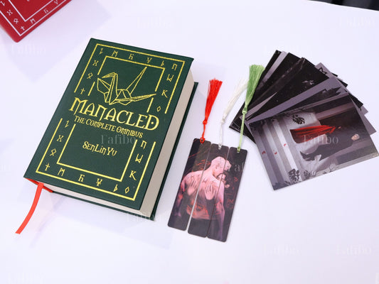Manacled Book – Full Series 3-in-1 (Green Leather Edition, Optional Collector’s Box)